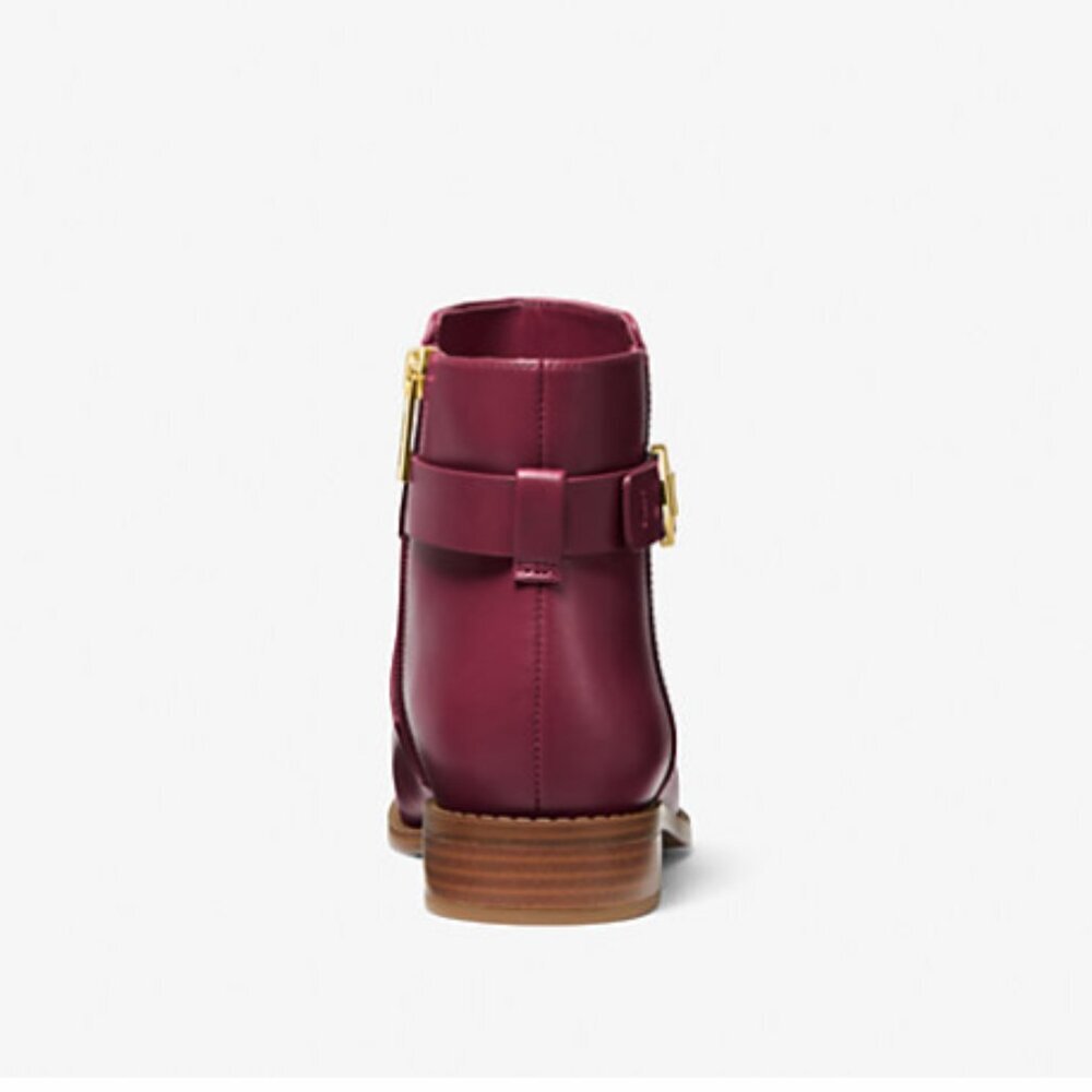 NEW Michael Kors Carmen Ankle Boot in Mulberry - Picture 4 of 4